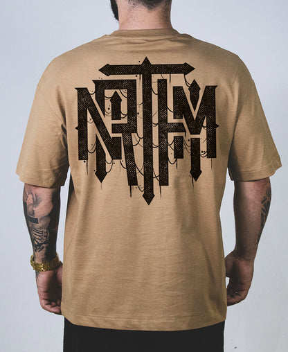 SPIDERLOGO OVERSIZED CAMEL