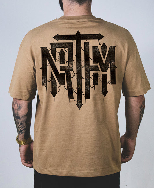 SPIDERLOGO OVERSIZED CAMEL