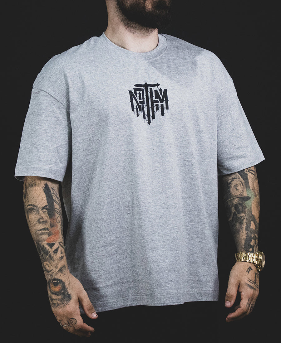 SPIDERLOGO OVERSIZED SPORTGRAY