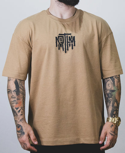 SPIDERLOGO OVERSIZED CAMEL