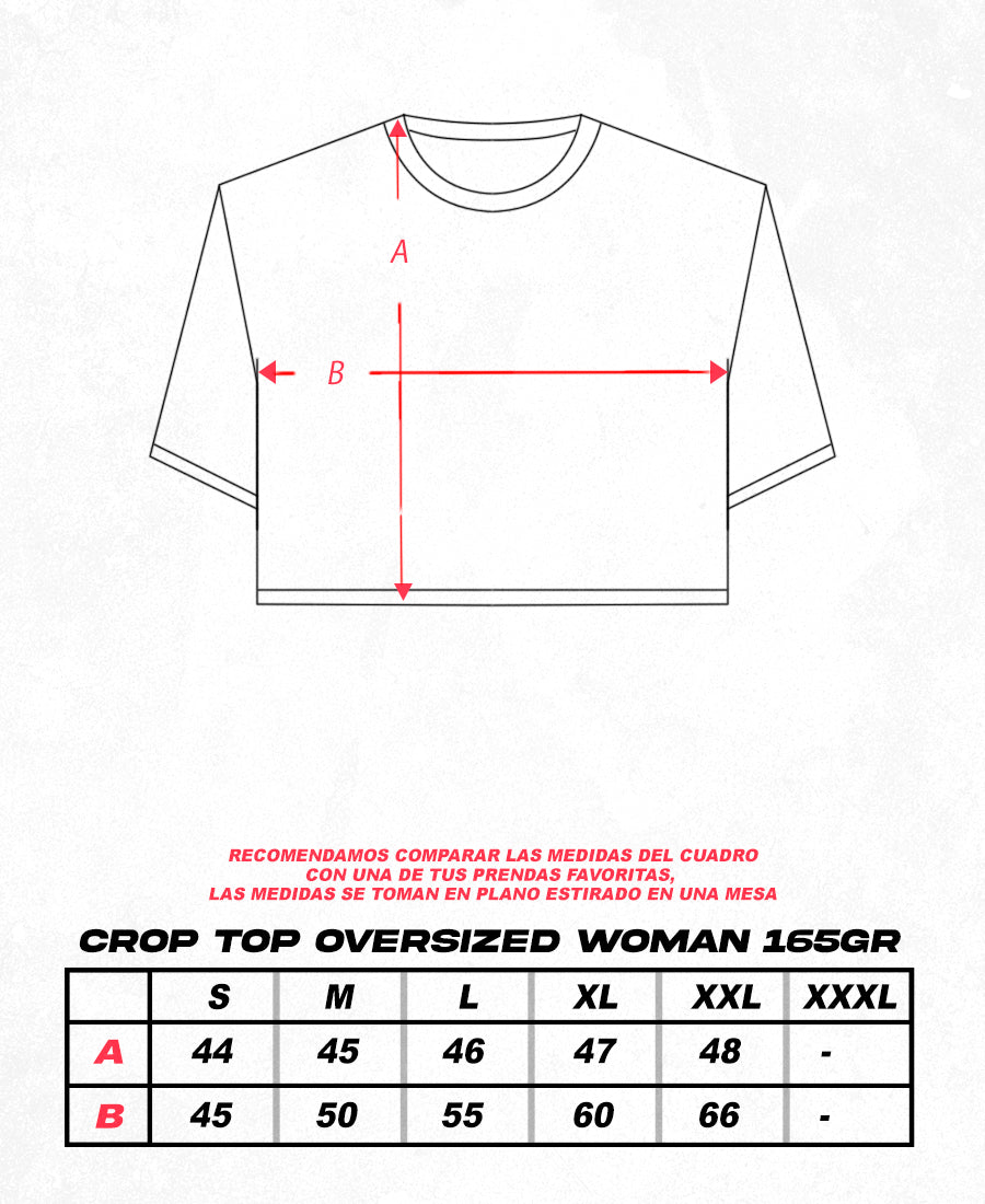 CROP TOP OVERSIZED SPORT G