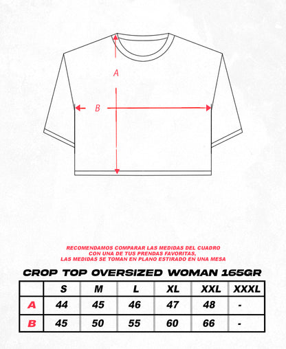 CROP TOP OVERSIZED SPORT G