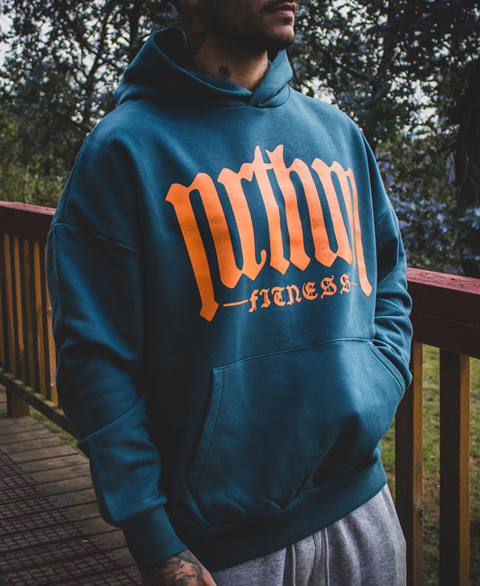OVERSIZED HOODIE OLD ENGLISH TQ