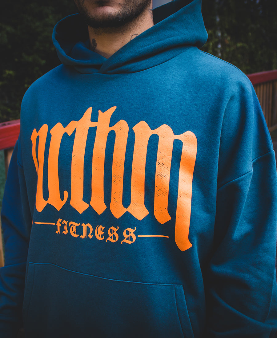 OVERSIZED HOODIE OLD ENGLISH TQ