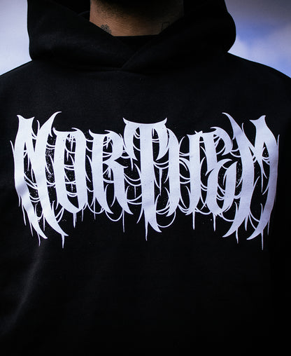 OVERSIZED HOODIE METAL LOGO