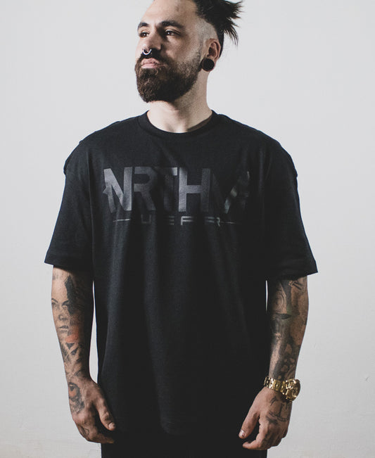 BIGLOGO ALL BLACK OVERSIZED